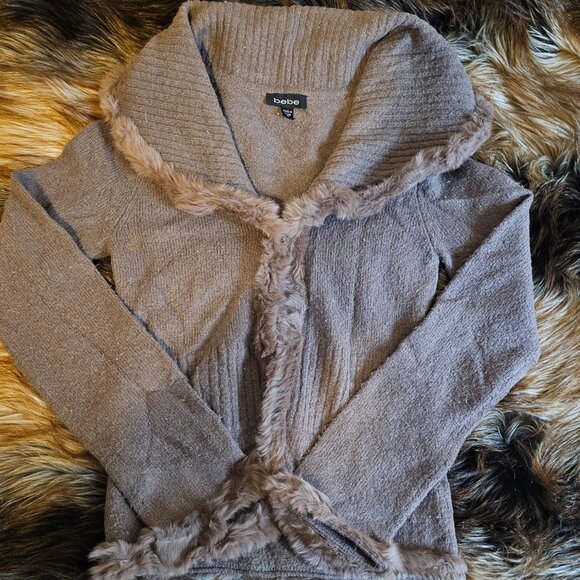 Ann Taylor Loft Bebe Cache Rachel Zoe Vest Cardigan Lot of 4 XXS S M - Picture 9 of 11